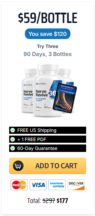 Buy Nerve Revive 360 3 Bottle